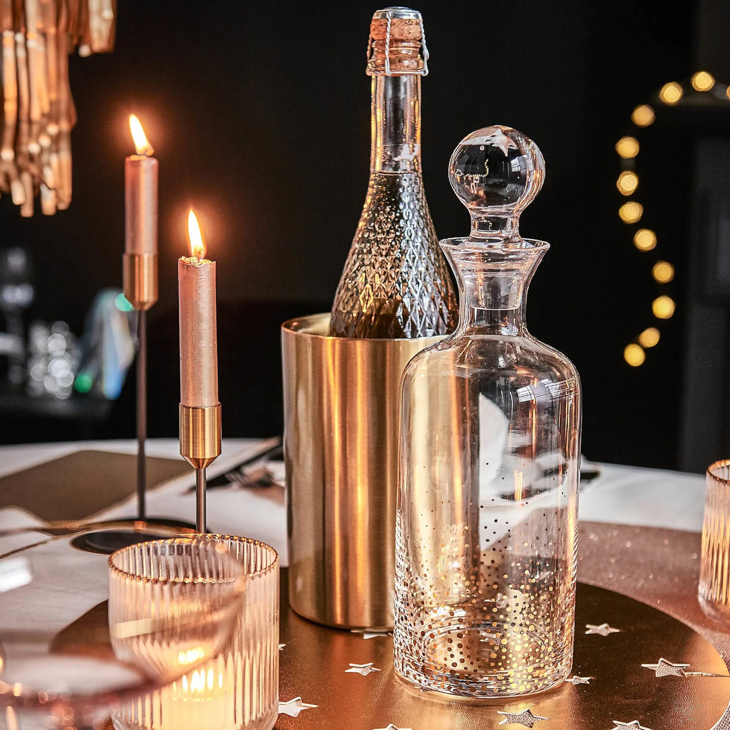 Depot Laternen & Kerzenhalter^Stabkerzenhalter-Set Clean