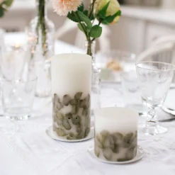 Depot Adventskerzen^Stumpenkerze Eukalyptus