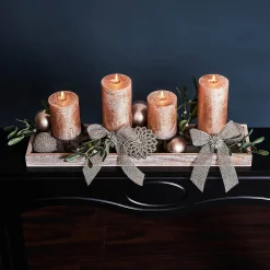 Depot Adventskerzen^Stumpenkerze Metallic Finish