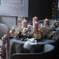 Depot Adventskerzen^Stumpenkerze Metallic Finish