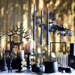 Depot Adventskerzen^Stumpenkerze Metallic Granulat