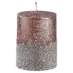 Depot Adventskerzen^Stumpenkerze Metallic Granulat
