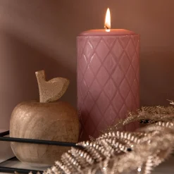 Depot Adventskerzen^Stumpenkerze Raute