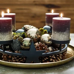 Depot Adventskerzen^Stumpenkerze Rustic