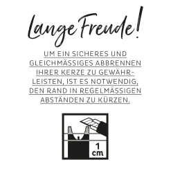 Depot Adventskerzen^Stumpenkerze Schleierkraut