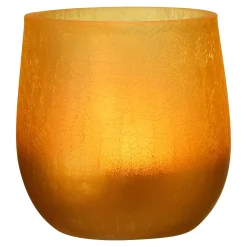 Depot Laternen & Kerzenhalter^Teelichtglas Cracked Matt