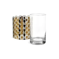 Depot Laternen & Kerzenhalter^Teelichtglas-Set Artdeco