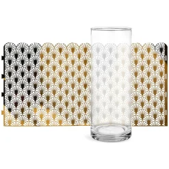 Depot Laternen & Kerzenhalter^Teelichtglas-Set Artdeco