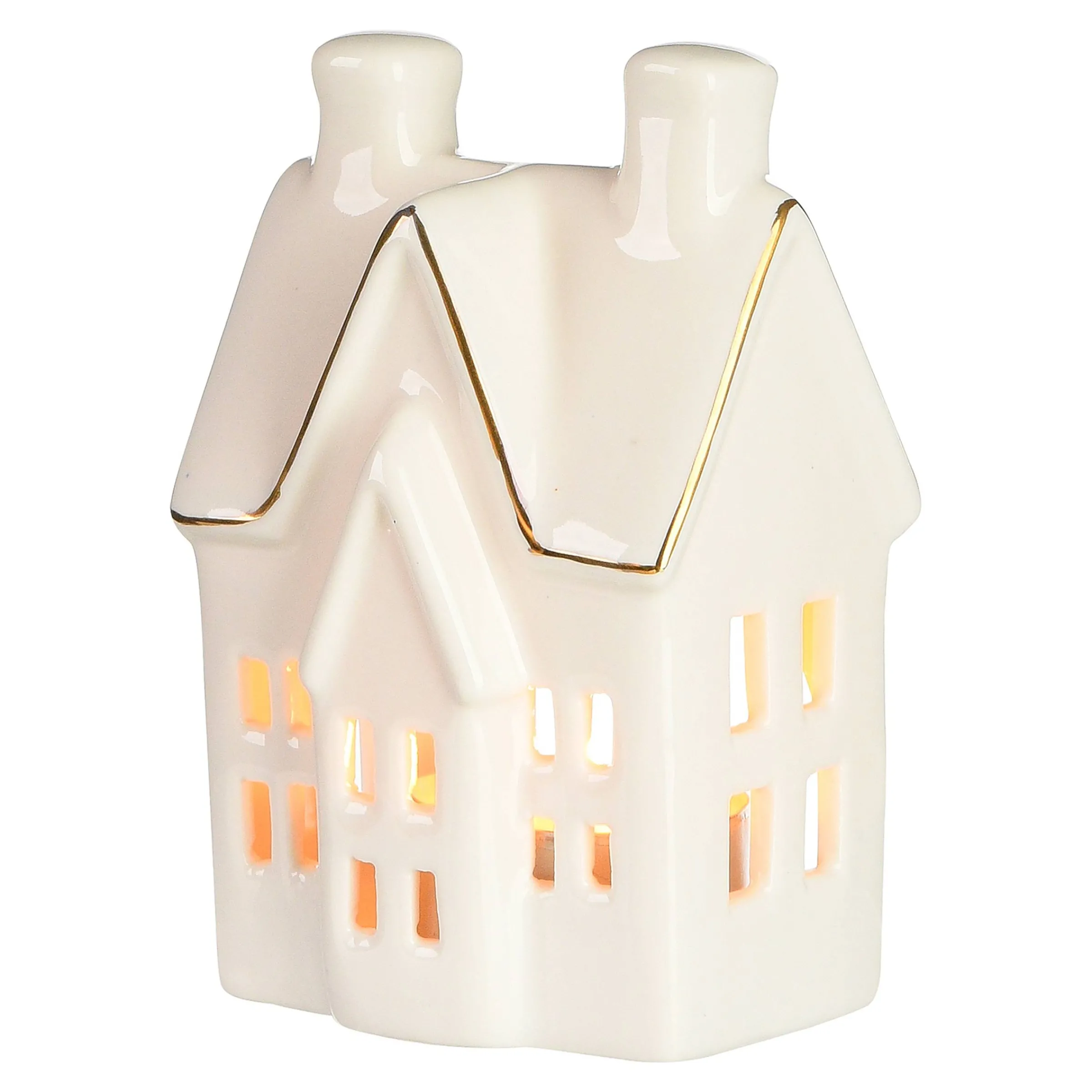 Depot Deko-Figuren & Objekte^Teelichthalter-Set Haus