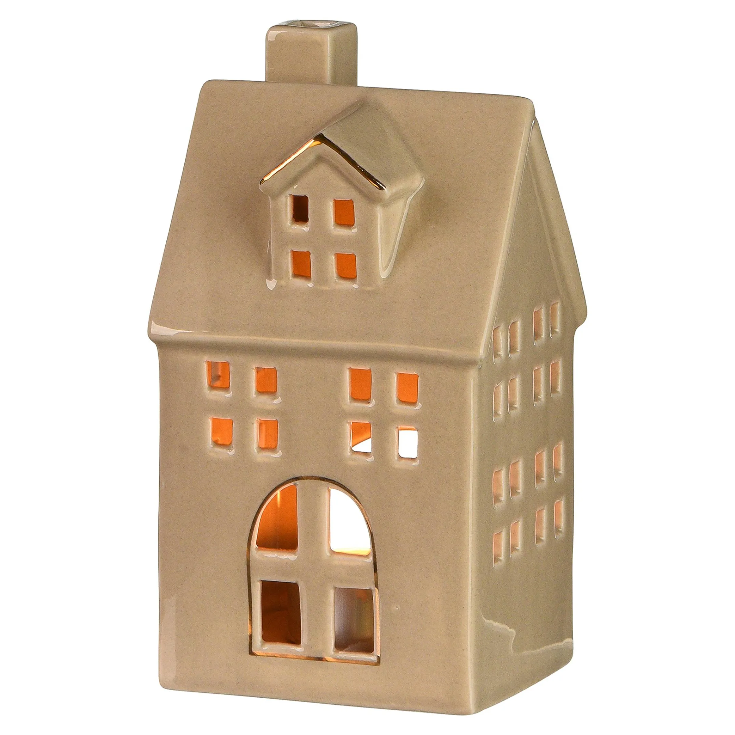 Depot Deko-Figuren & Objekte^Teelichthalter-Set Haus