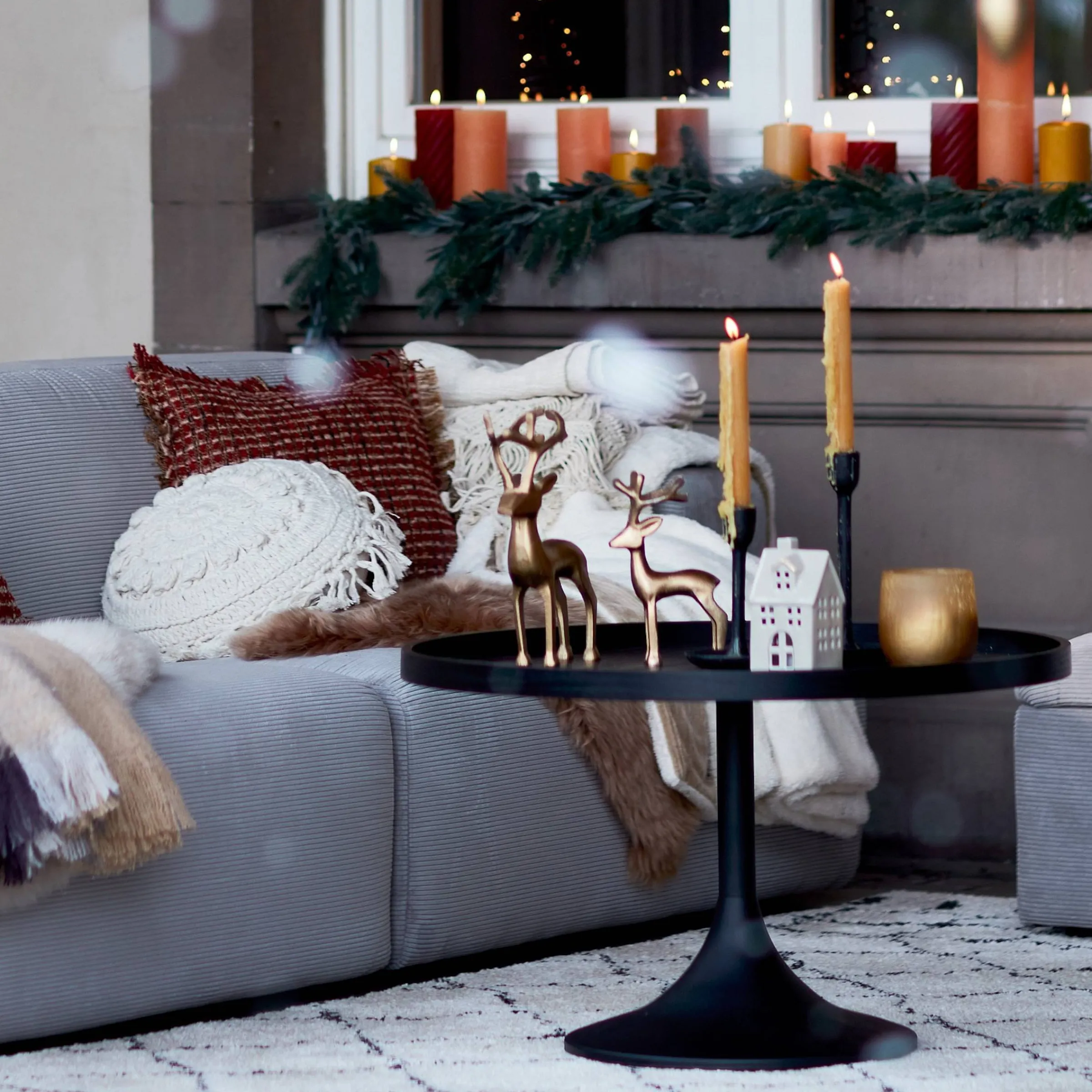 Depot Deko-Figuren & Objekte^Teelichthalter-Set Haus