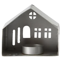 Depot Deko-Figuren & Objekte^Teelichthalter-Set Haus Shine