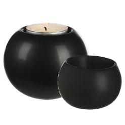 Depot Laternen & Kerzenhalter^Teelichthalter-Set Stoneware