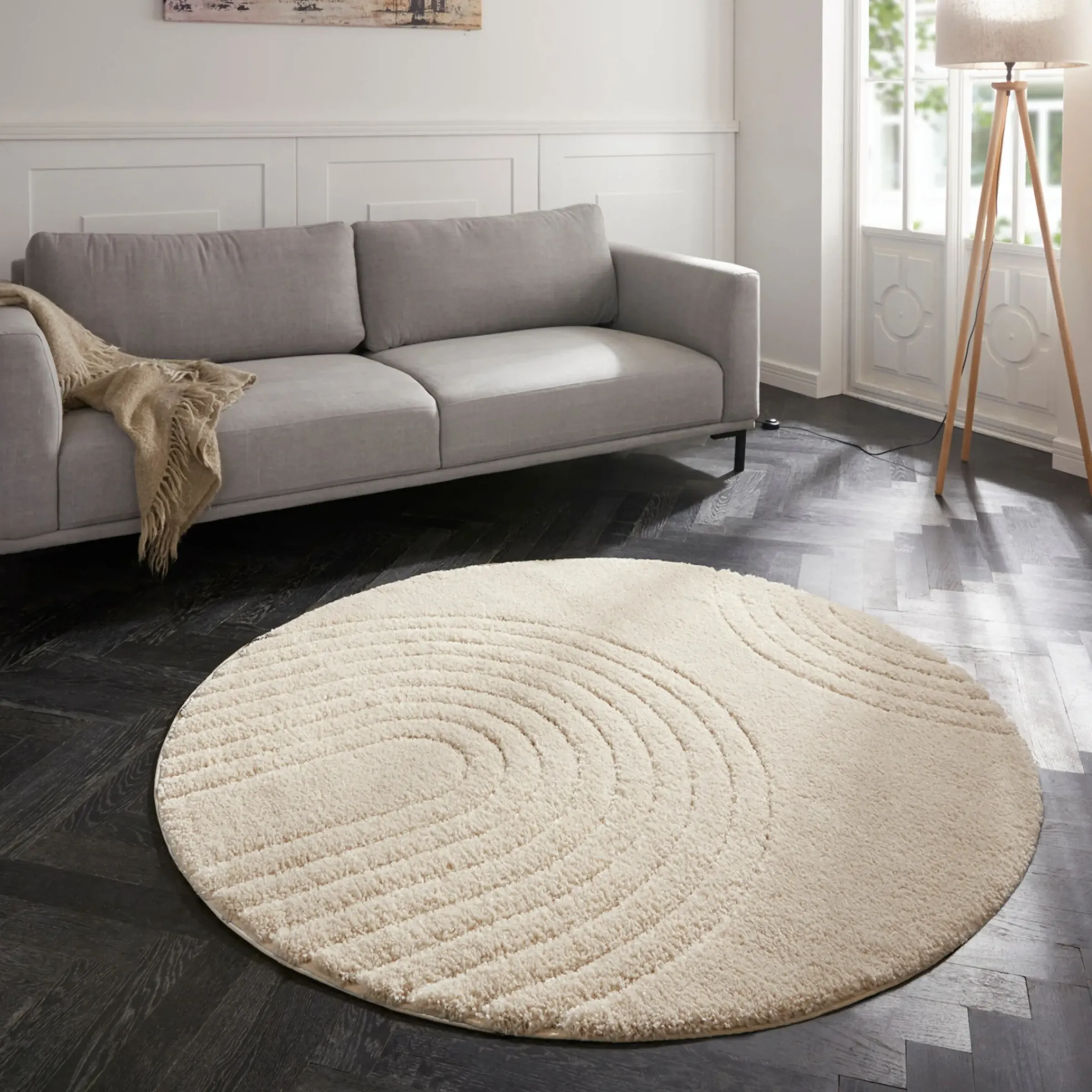 Depot Teppich Fergus> Runde Teppiche