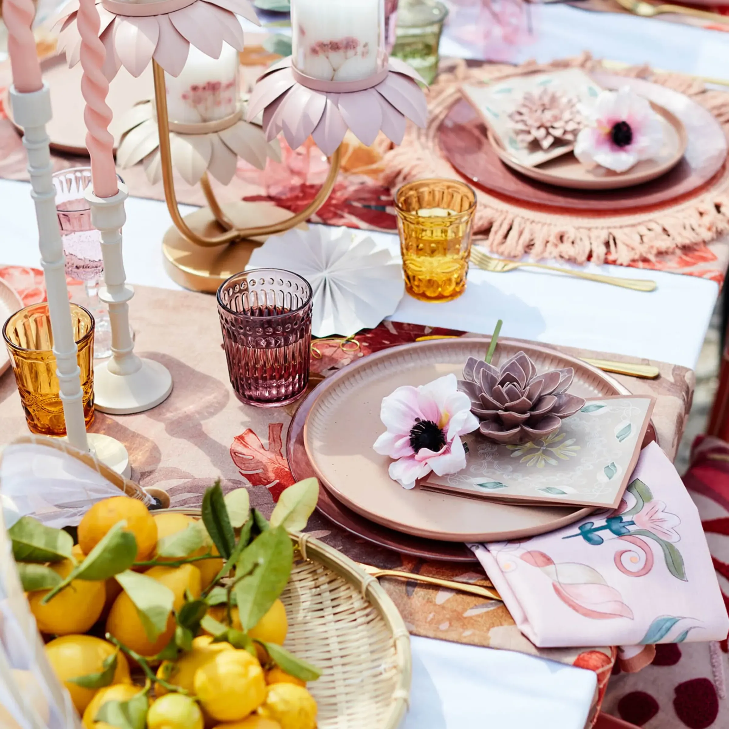 Depot Tischset Fransen> Tischsets