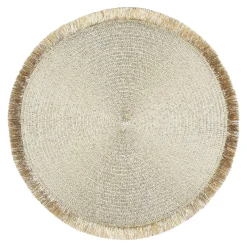 Depot Tischwasche^Tischset Shiny Fringes