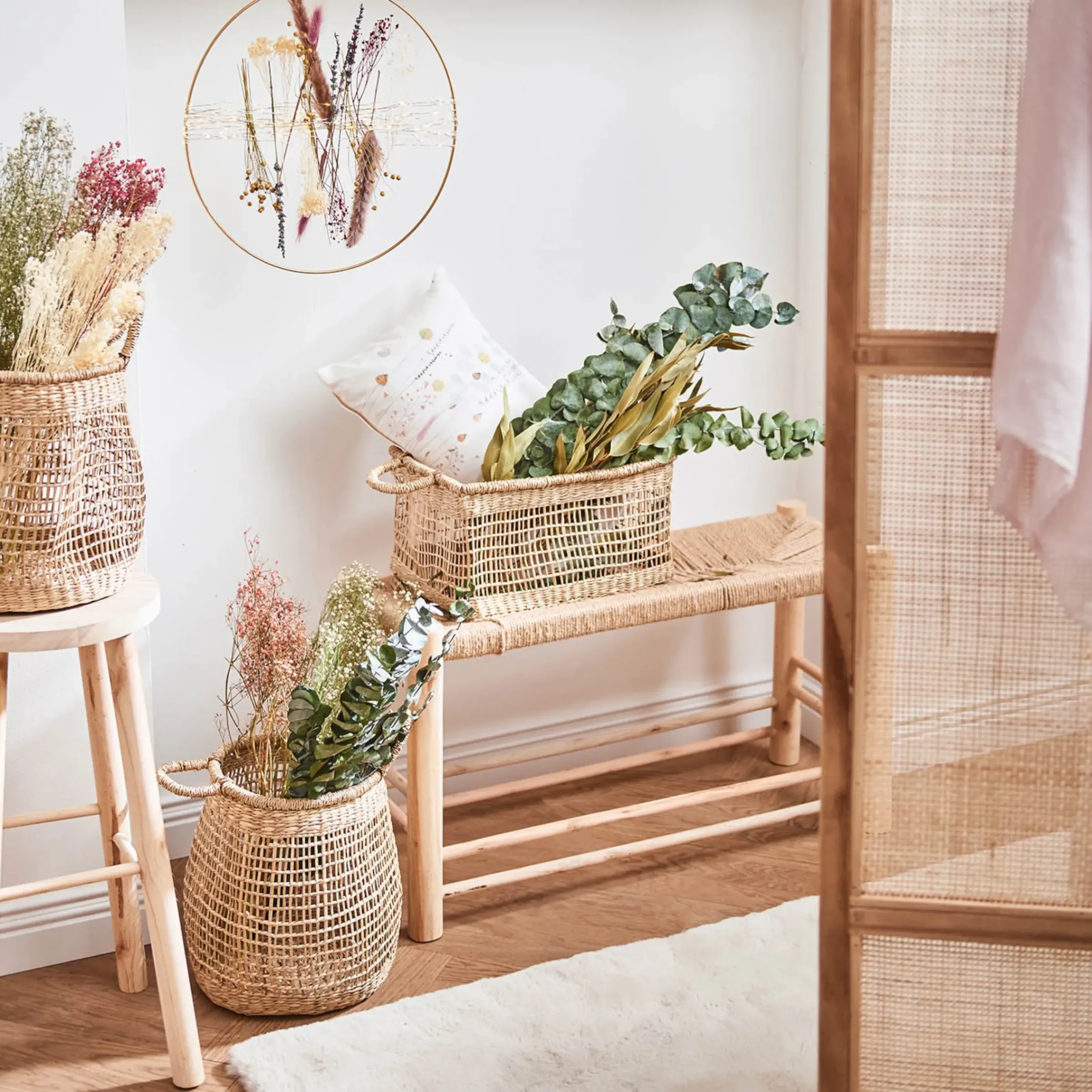 Depot Trockenblumenbund Eukalyptus> Einzelblumen & Zweige