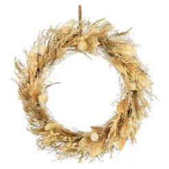 Depot Adventskranze & Zubehör^Trockenblumenkranz Ella