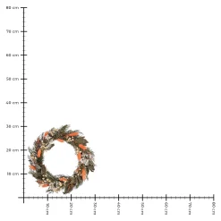 Depot Kranze^Trockenblumenkranz Estelle