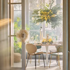 Depot Kranze^Trockenblumenkranz Fluffy