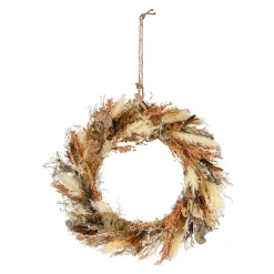 Depot Adventskranze & Zubehör^Trockenblumenkranz Isa