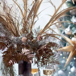 Depot Trockenbundel Gras Metallic> Einzelblumen & Zweige