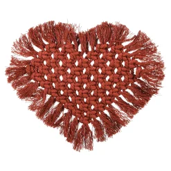 Depot Geschenkideen^Untersetzer Makramee Herz