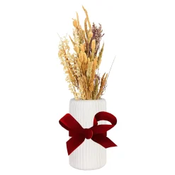 Depot Geschenkideen^Vase Mit Trockenblumen