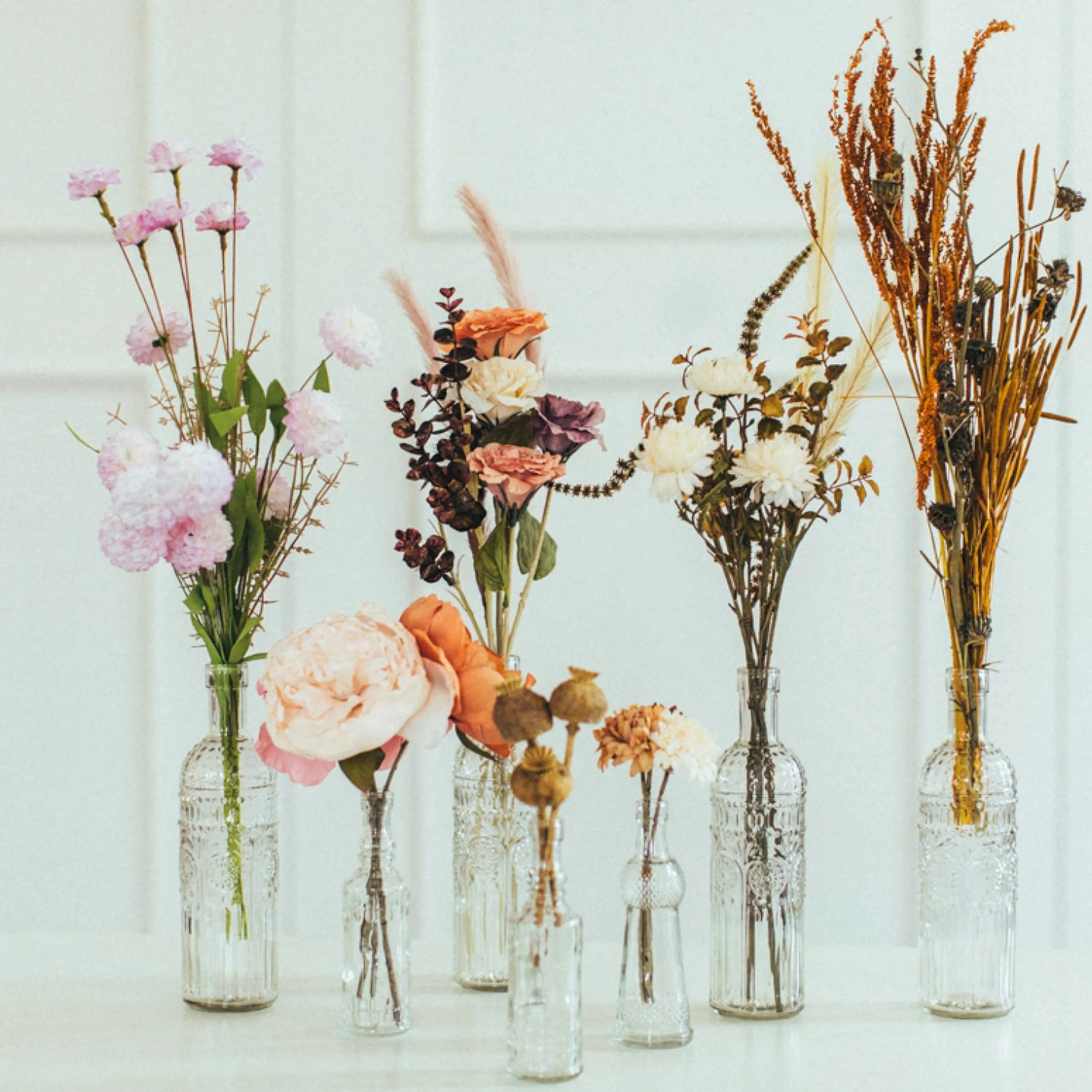 Depot Geschenkideen^Vase Mit Trockenblumen