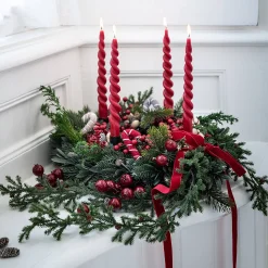 Depot Geschenkideen^Vase Mit Trockenblumen