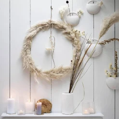 Depot Geschenkideen^Vase Mit Trockenblumen