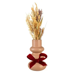 Depot Geschenkideen^Vase Mit Trockenblumen
