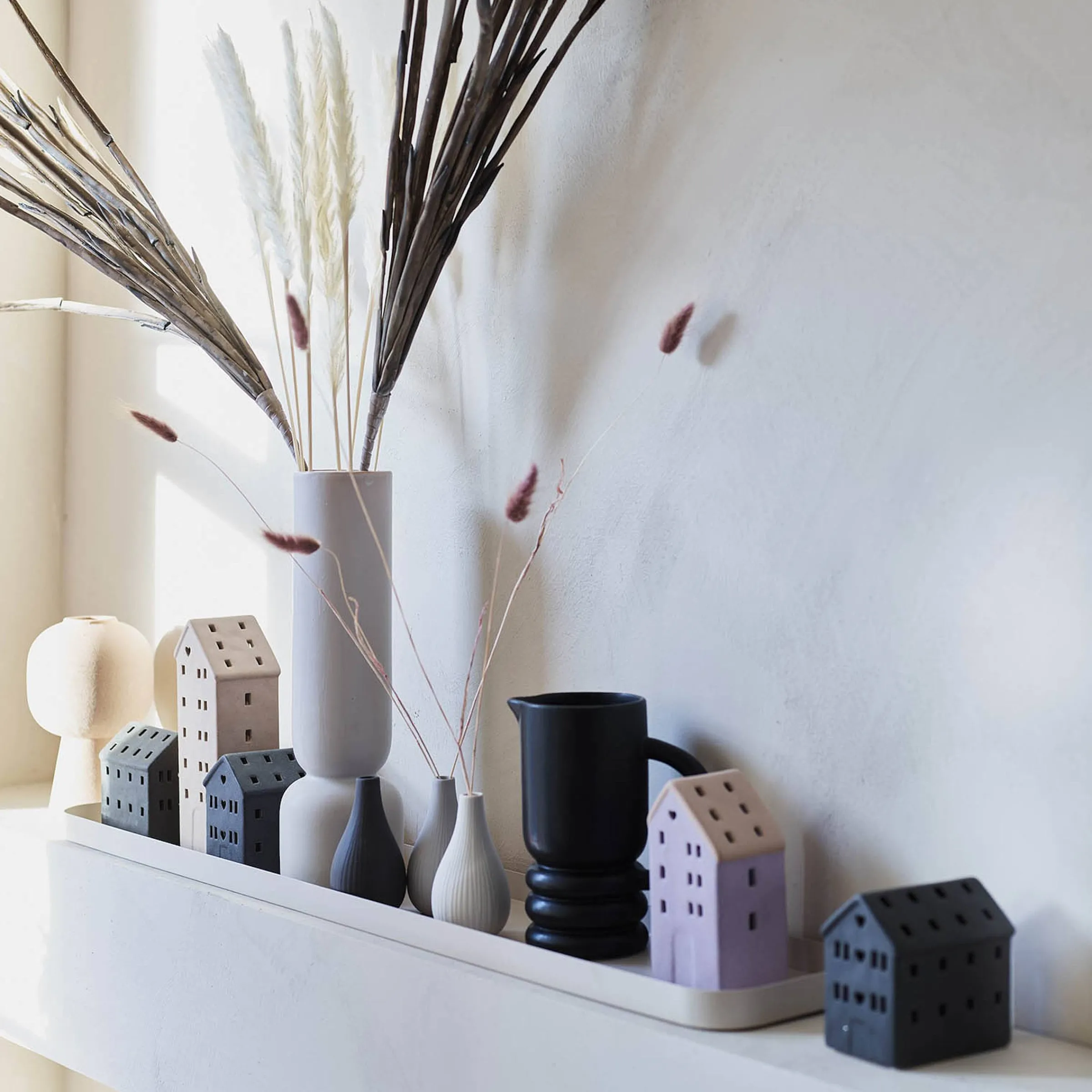 Depot Geschenkideen^Vasen-Set Rills