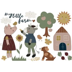 Depot Wandsticker-Bogen Little Farm> Wanddeko