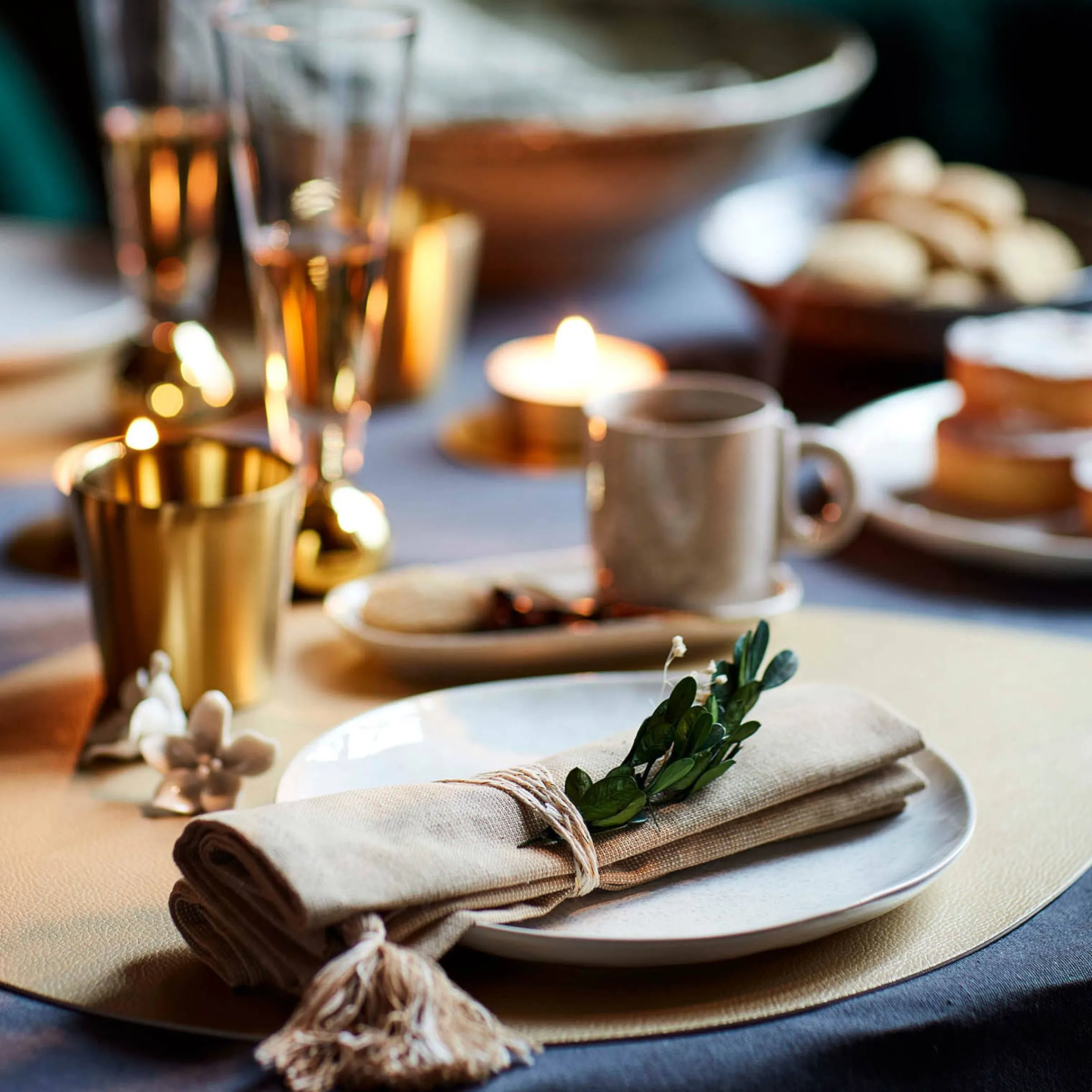 Depot Tischwasche^Wende-Tischset Blatt