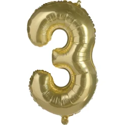 Depot Xl-Folienballon Nummer 3> Luftballons