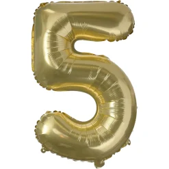 Depot Xl-Folienballon Nummer 5> Luftballons