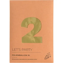 Depot Xl-Folienballon Nummer 2> Luftballons