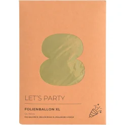 Depot Xl-Folienballon Nummer 8> Luftballons