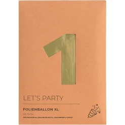 Depot Xl-Folienballon Nummer 1> Luftballons
