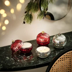 Depot Geschenkideen^Xl-Motivkerze Baumkugel