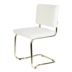 Depot Zuiver Teddyfell-Freischwinger-Stuhl> Stühle