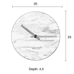Depot Zuiver Wanduhr Marble><noscript><img width=